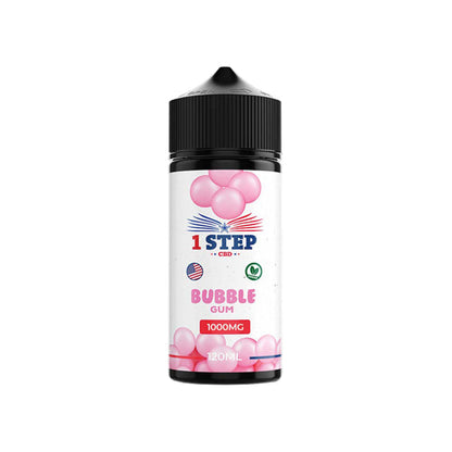 1 Step CBD 1000mg CBD E-liquid 120ml (BUY 1 GET 1 FREE) - Elixire CBD