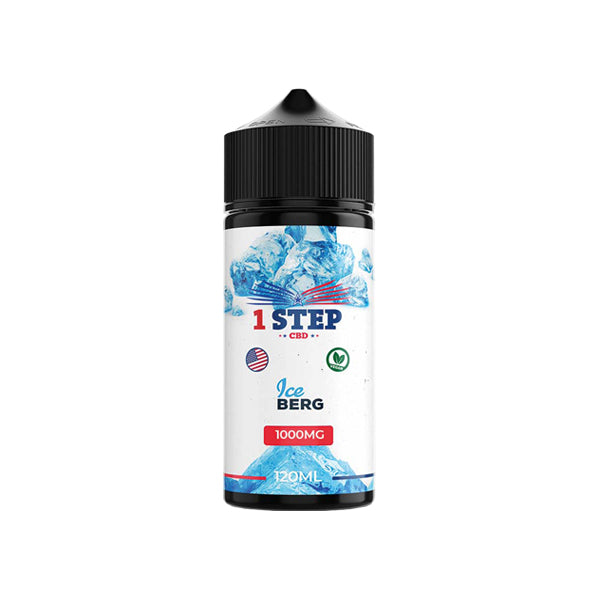 1 Step CBD 1000mg CBD E-liquid 120ml (BUY 1 GET 1 FREE) - Elixire CBD