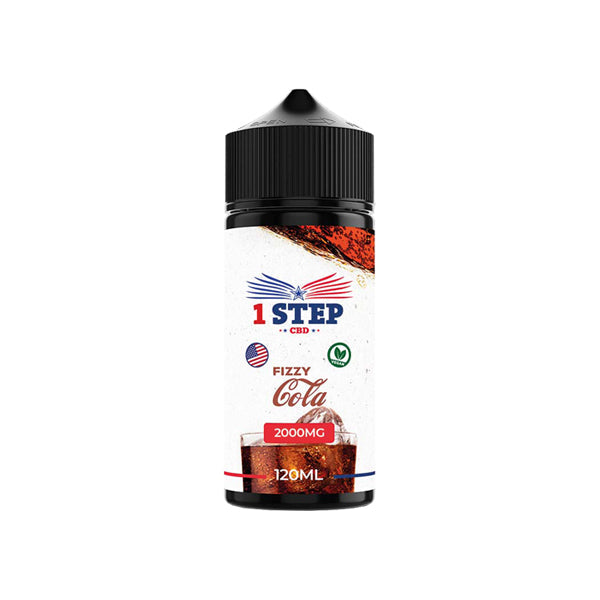 1 Step CBD 2000mg CBD E-liquid 120ml (BUY 1 GET 1 FREE) - Elixire CBD