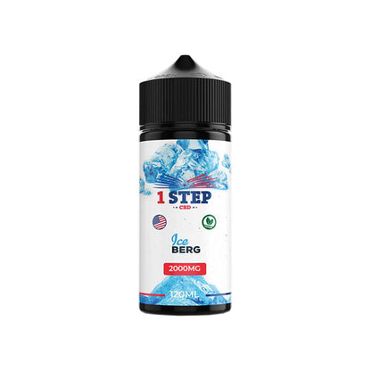 1 Step CBD 2000mg CBD E-liquid 120ml (BUY 1 GET 1 FREE) - Elixire CBD