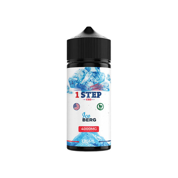 1 Step CBD 4000mg CBD E-liquid 120ml (BUY 1 GET 1 FREE) - Elixire CBD