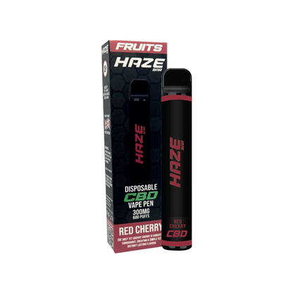 Haze Bar Fruits 300mg CBD Disposable Vape Device 600 Puffs - Elixire CBD