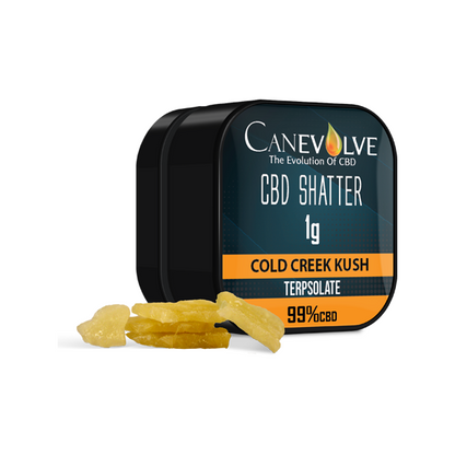 Canevolve 99% CBD Shatter - 1g - Elixire CBD