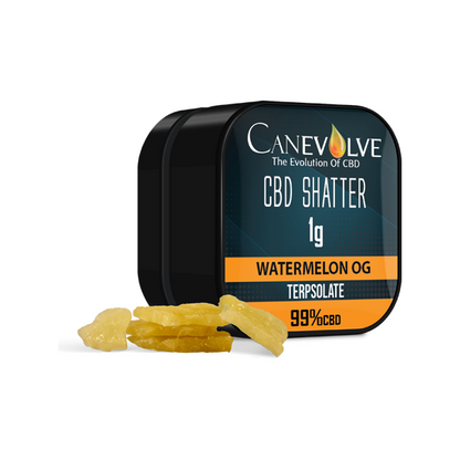 Canevolve 99% CBD Shatter - 1g - Elixire CBD