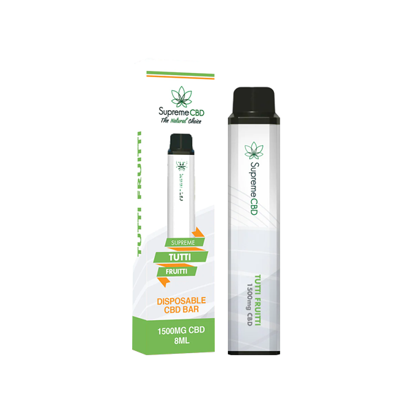 Supreme CBD 1500 mg CBD Einweg-Vape-Gerät 3000 Züge