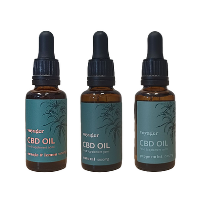 Voyager 1000 mg CBD-Öl 30 ml