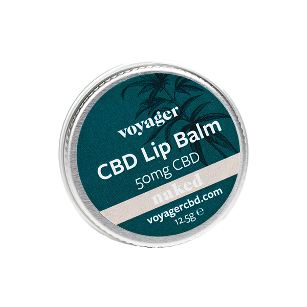 Voyager 50 mg CBD nährender und schützender Lippenbalsam – 12,5 g