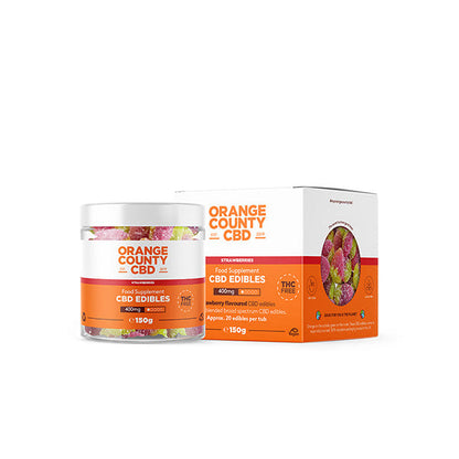 Orange County CBD 400 mg Gummibonbons – Kleinpackung