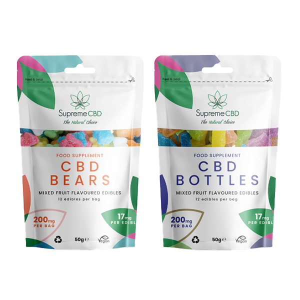 Supreme CBD 200mg CBD Gummies Grab Bag - 50g