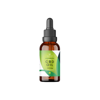 Supreme CBD 1000 mg Breitspektrum-Apfel-CBD-Öl – 30 ml