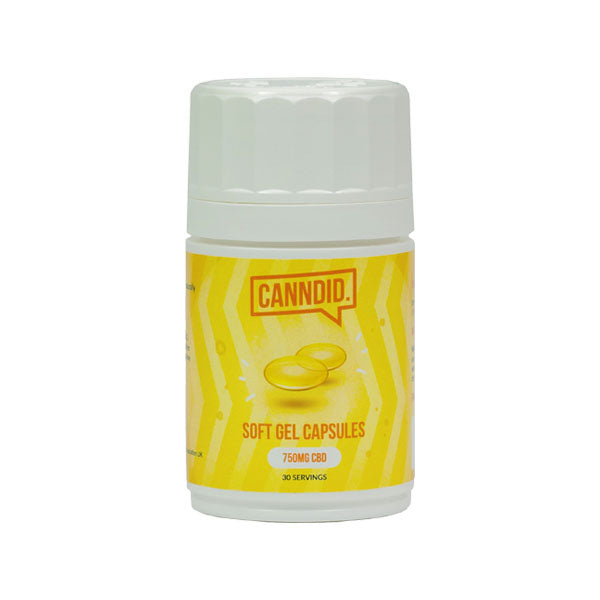 Canndid 750mg CBD Capsules - 30 Caps - Elixire CBD