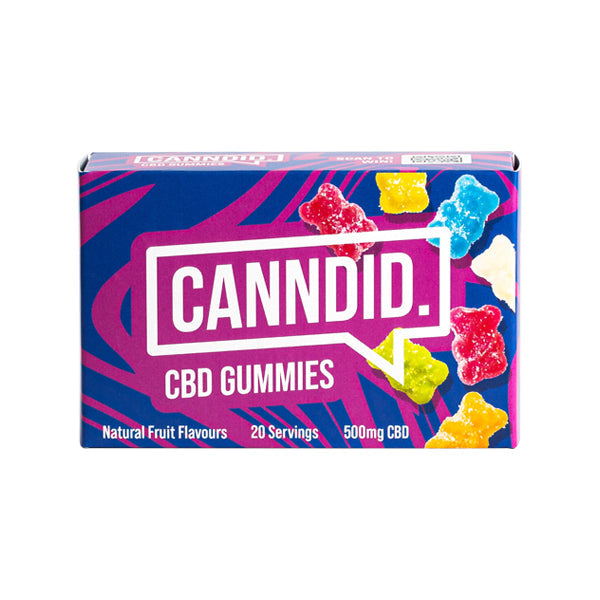 Canndid 500mg CBD Gummies - 20 Pieces (BUY 1 GET 1 FREE) - Elixire CBD