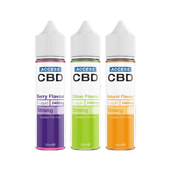 Access CBD 1200mg CBD E-liquid 50ml (60PG/40VG) - Elixire CBD