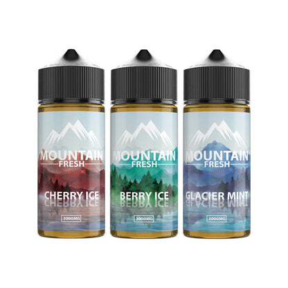 Mountain Fresh 3000mg CBD E-liquid 120ml (50VG/50PG) - Elixire CBD