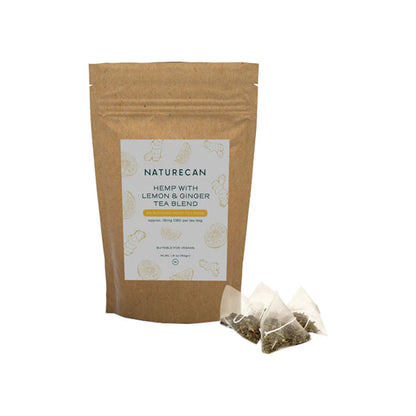 Naturecan 300mg CBD Hemp Tea - 20 Bags - Elixire CBD