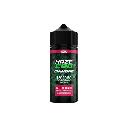 Haze CBD Diamond 15000mg CBD E-Liquid 100ml - Elixire CBD