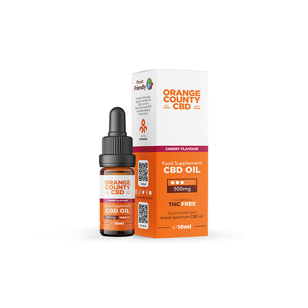 Orange County CBD 500 mg Breitspektrum-CBD-Öl – 10 ml