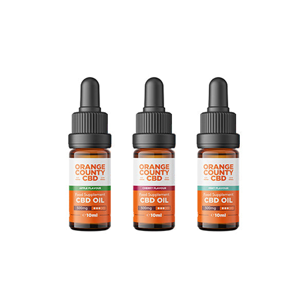 Orange County CBD 500 mg Breitspektrum-CBD-Öl – 10 ml