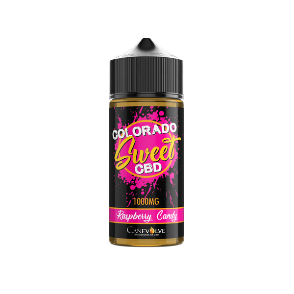 Colorado Sweet 1000mg CBD Vaping Liquid 100ml (50PG/50VG) - Elixire CBD