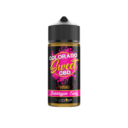 Colorado Sweet 1000mg CBD Vaping Liquid 100ml (50PG/50VG) - Elixire CBD