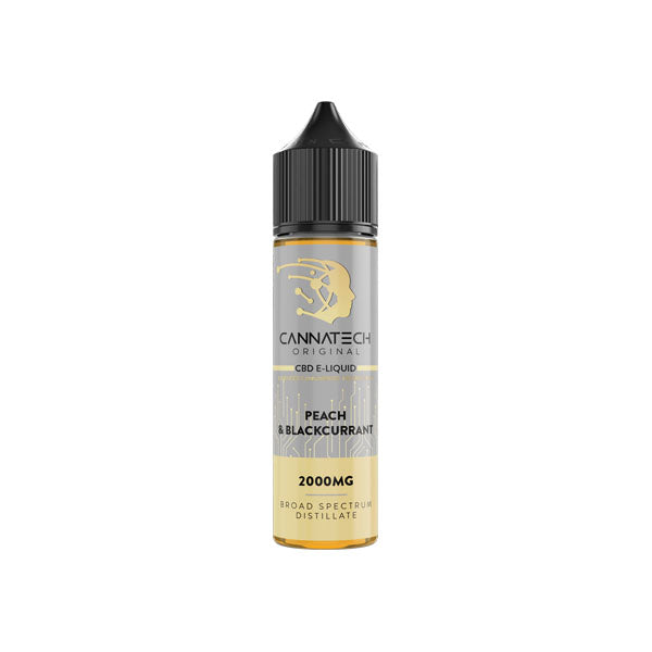 Cannatech 2000mg Broad Spectrum CBD E-liquid 50ml - Elixire CBD