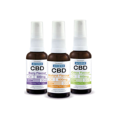 Access CBD 600mg CBD Broad Spectrum Oil Mixed 30ml - Elixire CBD