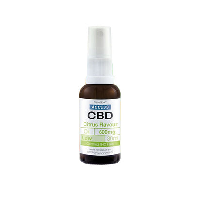 Access CBD 600mg CBD Broad Spectrum Oil Mixed 30ml - Elixire CBD