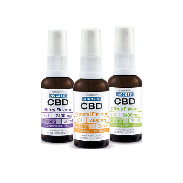 Access CBD 2400mg CBD Broad Spectrum Oil 30ml - Elixire CBD