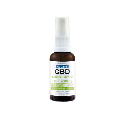 Access CBD 4800mg CBD Broad Spectrum Oil Mixed 30ml - Elixire CBD