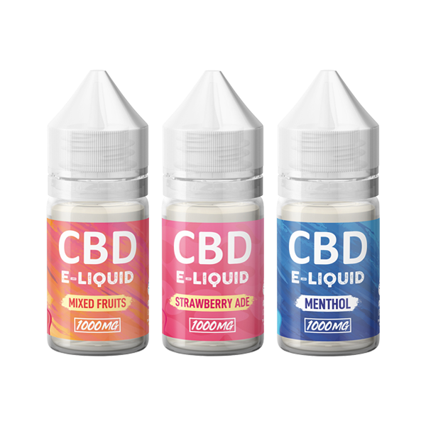 CBD Embrace 1000mg CBD E-Liquid - 30ml - Elixire CBD