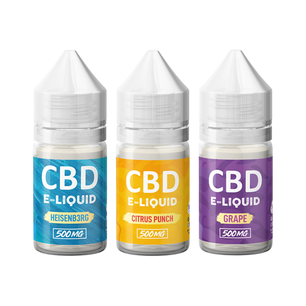 CBD Embrace 500mg CBD E-Liquid - 30ml - Elixire CBD