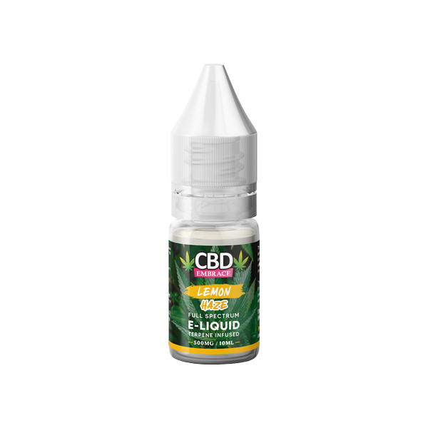 CBD Embrace 500mg Full Spectrum CBD Vape Oil - 10ml - Elixire CBD