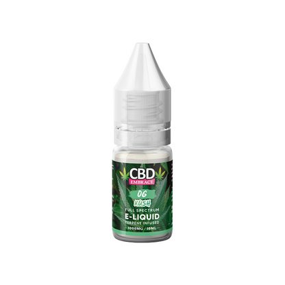 CBD Embrace 1000mg Full Spectrum CBD Vape Oil - 10ml - Elixire CBD