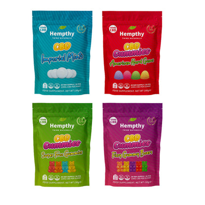 Hempthy 300mg CBD Gummies 30 Ct Pouch