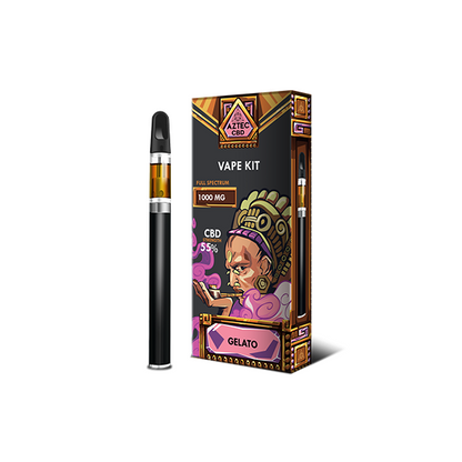 Aztec CBD 1000mg Vape Kit - 1ml - Elixire CBD