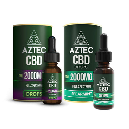 Aztec CBD Full Spectrum Hemp Oil 2000mg CBD 10ml - Elixire CBD