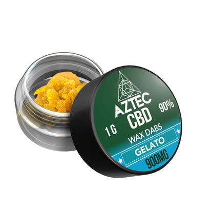 Aztec CBD 900mg CBD Wax/Crumble - 1g - Elixire CBD