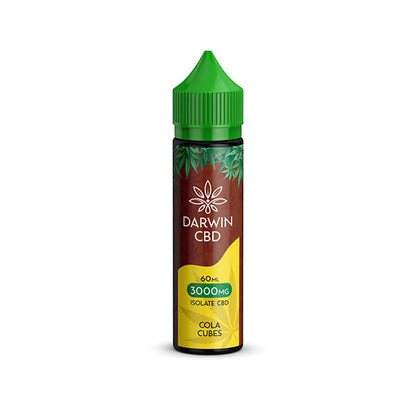 Darwin 3000mg CBD Isolate E-Liquid 60ml - Elixire CBD