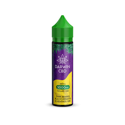 Darwin 3000mg CBD Isolate E-Liquid 60ml - Elixire CBD