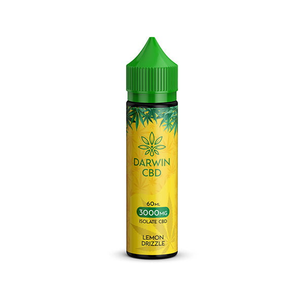 Darwin 3000mg CBD Isolate E-Liquid 60ml - Elixire CBD