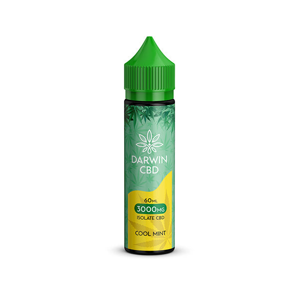 Darwin 3000mg CBD Isolate E-Liquid 60ml - Elixire CBD