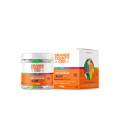 Orange County CBD 400 mg Gummibonbons – Kleinpackung