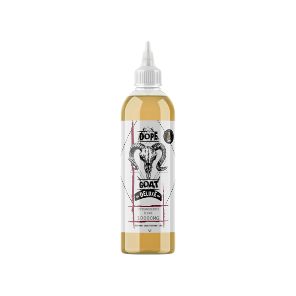 Dope Goat Deluxe 10,000 CBD + CBG E-liquid 250ml (30VG/70PG) - Elixire CBD