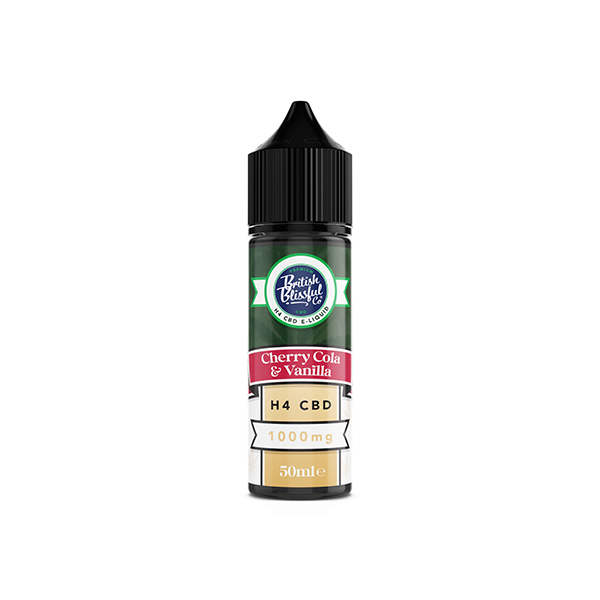 British Blissful 1000mg H4 CBD E-Liquid 50ml - Elixire CBD