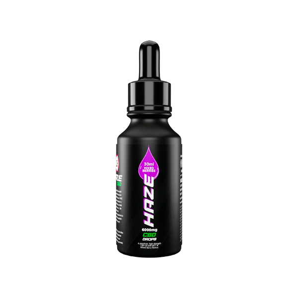 Haze 6000mg CBD Drops - 30ml - Elixire CBD