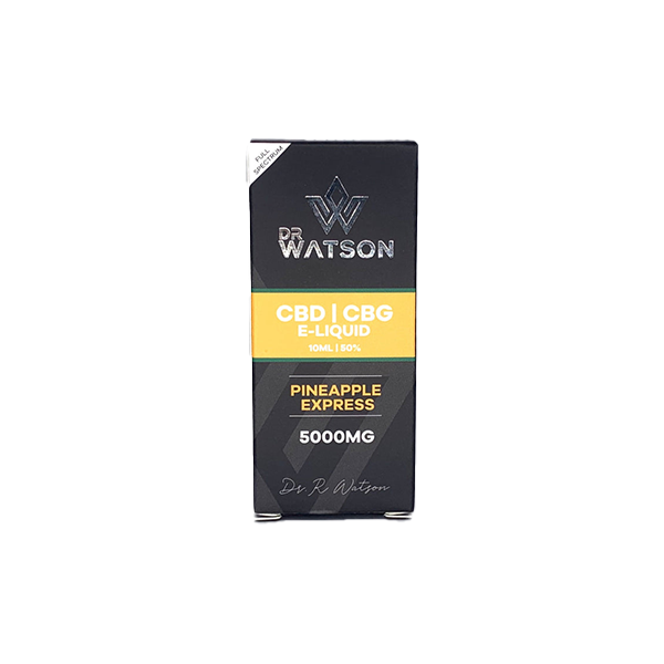 Dr Watson 5000mg CBD E-Liquid Pineapple Express - 10ml