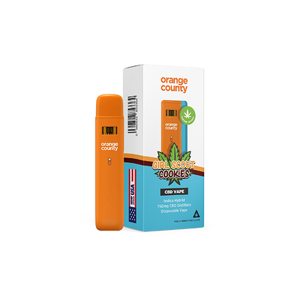 Orange County 750mg CBD Disposable Vape Pen 1ml