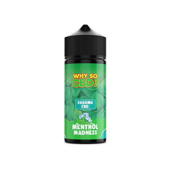 Warum also CBD? 3000 mg Vollspektrum-CBD-E-Liquid 120 ml