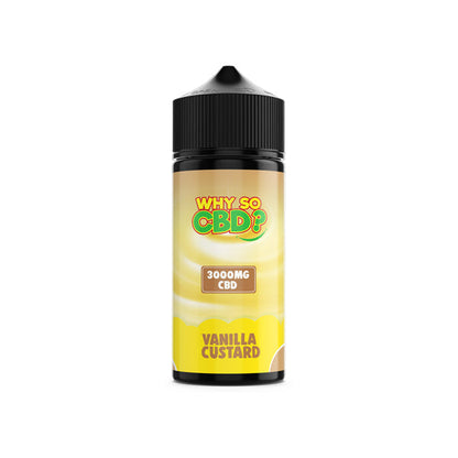 Warum also CBD? 3000 mg Vollspektrum-CBD-E-Liquid 120 ml