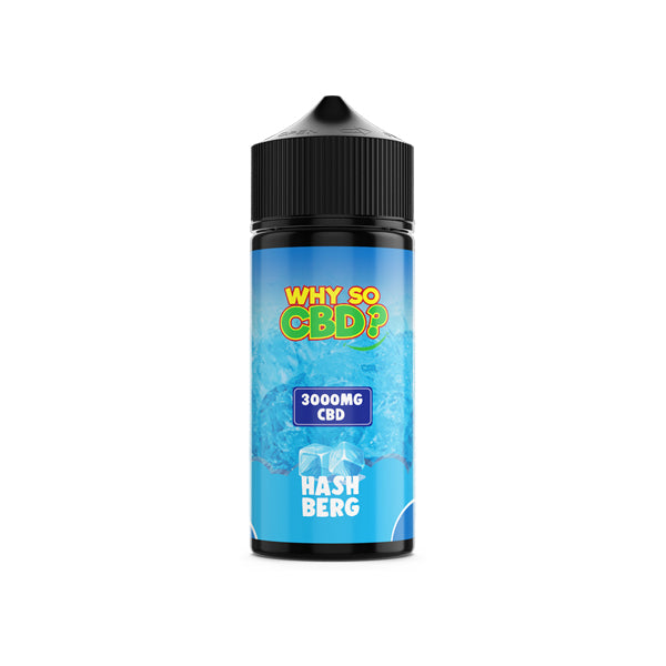 Warum also CBD? 3000 mg Vollspektrum-CBD-E-Liquid 120 ml